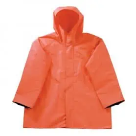 ORANGE FISHERMAN JACKET SIZE XL