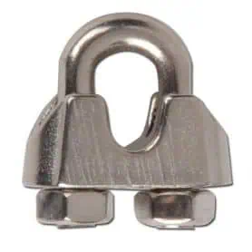 MORSETTO PER CAVO INOX  M13