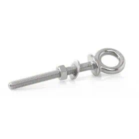 STAINLESS STEEL RING WITH PIN 8X80 mm.