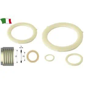 EPDM gaskets for female thread 3/8".