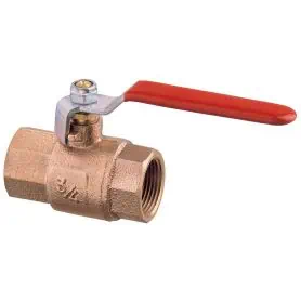 VALVOLA A SFERA IN BRONZO  DA 1/2"