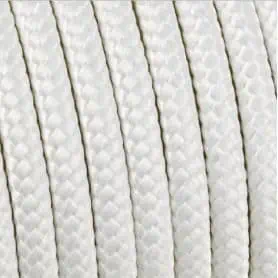 White braid, diam. Ã˜5 mm.