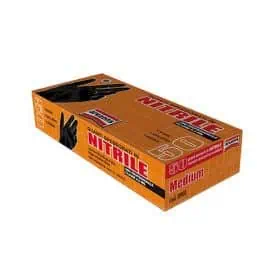 THICK NITRILE GLOVES SIZE L.