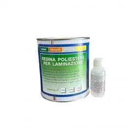 Resina Poliestere Aropol 102 da 1 Kg con catalizzatore