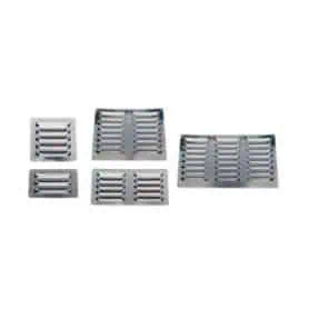PRESA D'ARIA INOX 235x180 mm.