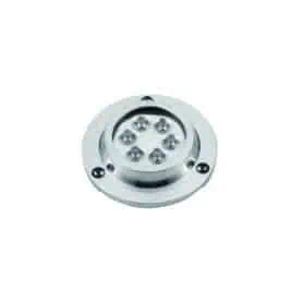 LUCE SUBACQUEA LED INOX BLU