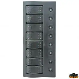 PANNELLO ELETTRICO COMPACT CIRCUIT BREAKER 8 INTERRUT.