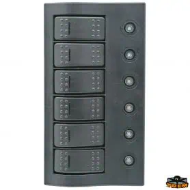 PANNELLO ELETTRICO COMPACT CIRCUIT BREAKER 6 INTERRUT.