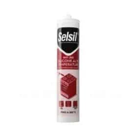 SILICONE ALTA TEMPERATURA ROSSO  ML.80