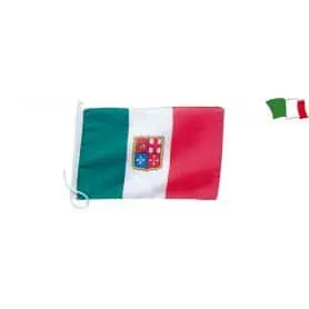 BANDIERA POLIESTERE ITALIA M.M.  20x30cm
