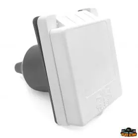 16A 250V socket - WHITE