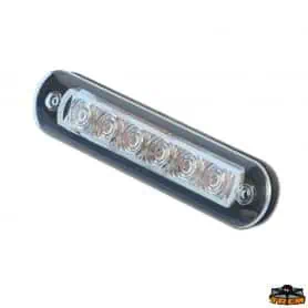 Luce a led montaggio al piano 3000K 6LED - BIANCA