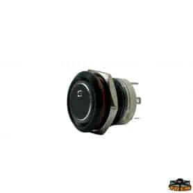 Black aluminum 20A switch