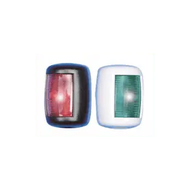 Fanale bianco serie NETTUNO a luce rossa 12V