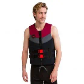 Giubbotto salvagente Uomo in neoprene rosso  TG.XL+