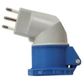 ADATTATORE ANG. DA SPINA 16A A PRESA CEE 220V 1081570