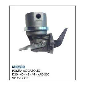 SG Pompa AC GASOLIO PER VOLVO D30/40/42/44/KAD300