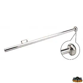 ASTA PORTABANDIERA AISI 316 L.60cm D.25mm