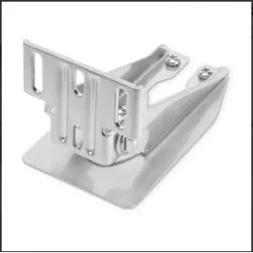 Transducer transom mounting bracket 4/8/12-pin