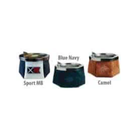 Camel-colored pouch ashtray