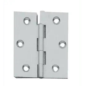 CERNIERA A LIBRETTO CROMATA 30x30mm