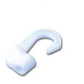 GANCIO IN NYLON A MOSCHETTONE  COLORE BIANCO