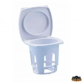 Porta doccetta ovale bianca ral 9003