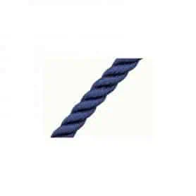 Blue 16-spindle polyester braid - diam.26