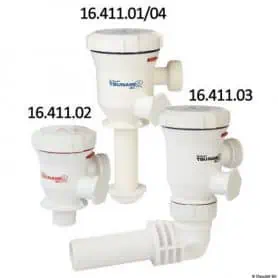 Pompa areazione Attwork Mk2 12v 38lt/min a 90 gradi