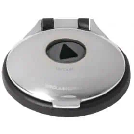 Foot switch stainless steel/black
