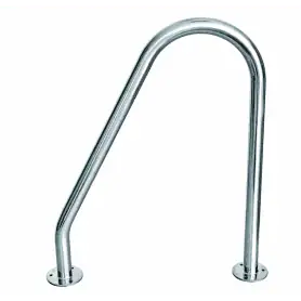 High stainless steel handrail D.25 mm.320x450