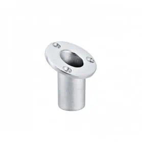 Base per asta inox ad incasso d.25 mm