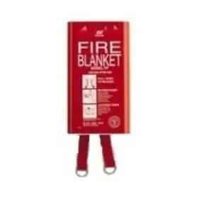 Coperta antifuoco in fibra di vetro cm.100 x 100