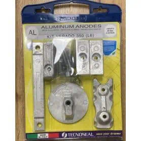 KIT ANODI MERCURY VERADO 350 L6 IN ALLUMINIO