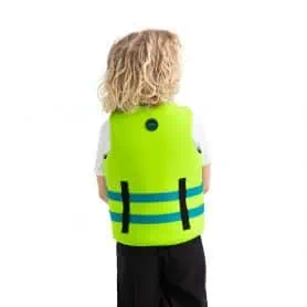 Gilet Jobe in neoprene per teeneger verde lime - tg 116
