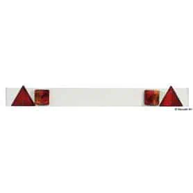 Rear plastic bar with lights.