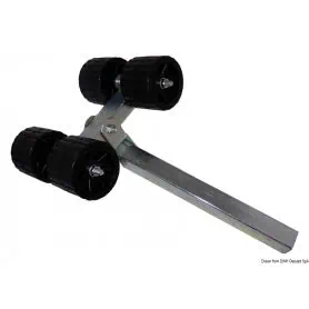 Side tipping roller