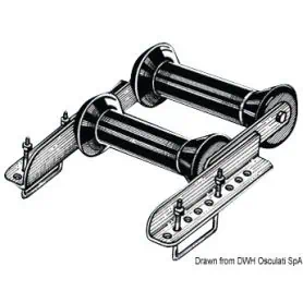 Rear roller bracket