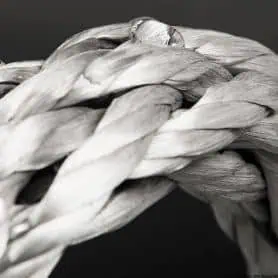 High-strength unraveled braid made of Oblix material.