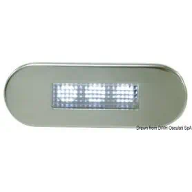 Recessed LED courtesy light - front