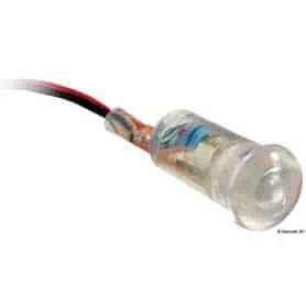 Recessed LED step light - frontal.