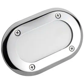 Recessed LED ceiling light.
