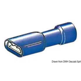 Faston completamente preisolato da 4,7 mm e 6,3 mm
