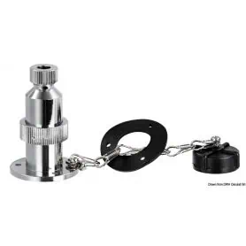 Spina in ottone cromato