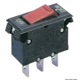 Resettable thermal switch toggle