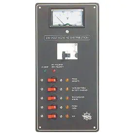 Alternating current panel 220 V.