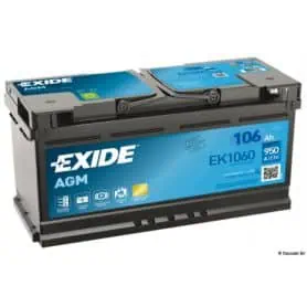 Batterie EXIDE AGM per avviamento e servizi