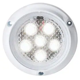 Luce subacquea Round LED per carena/specchio di poppa 14W