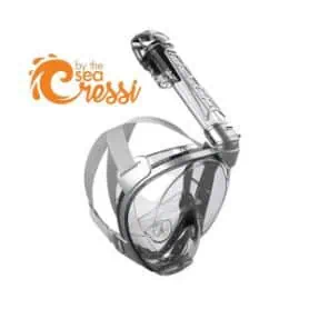 MASCHERA GRANFACCIALE CRESSI DUKE M/L CLEAR/BLACK