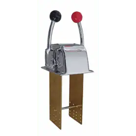 BRASS DOUBLE LEVER CONTROL BOX
